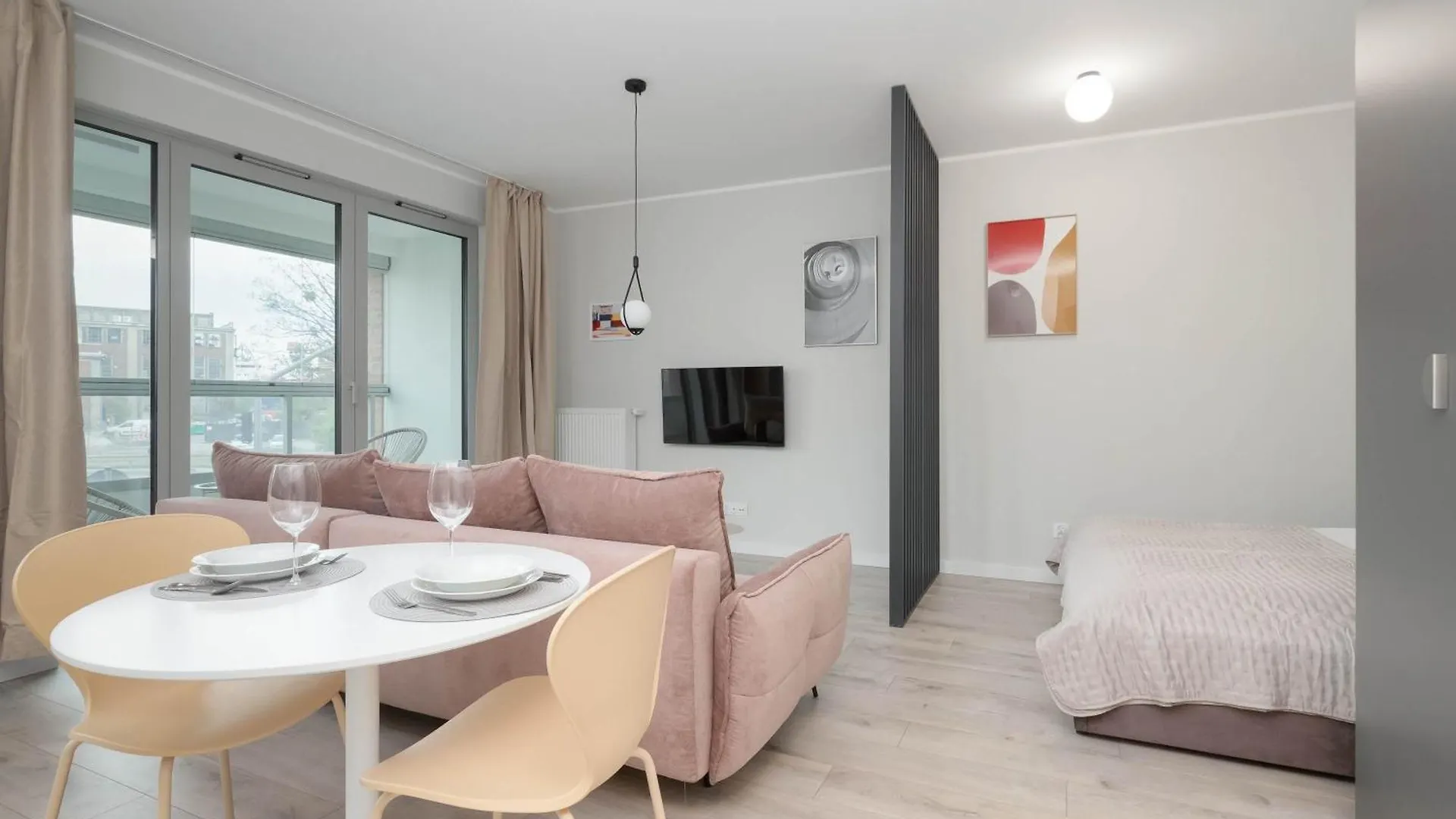 Apartment Eleganckie Studio Blisko Rzeki W Gdansku Z Balkonem By Noclegi Renters